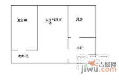 汤HOUSE1室1厅1卫72㎡户型图