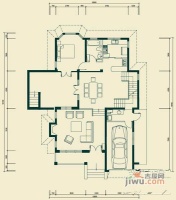 保利垄上5室3厅4卫645㎡户型图