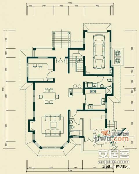 保利垄上6室2厅3卫558㎡户型图