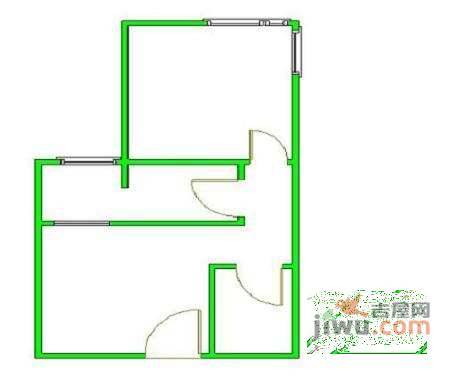 椿树园小区1室1厅1卫68㎡户型图