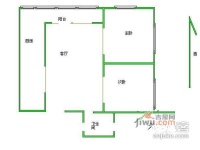光源里二巷小区2室1厅1卫51㎡户型图