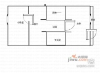 手帕口西一巷2室1厅1卫59㎡户型图