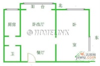 南运巷小区1室1厅1卫55㎡户型图