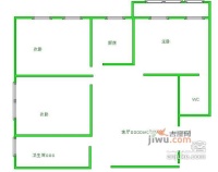 凌云居3室1厅1卫131㎡户型图