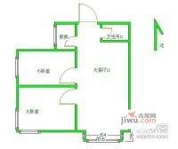 乐城小区3室1厅2卫140㎡户型图