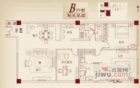 世纪华天翰林公馆3室2厅2卫181㎡户型图