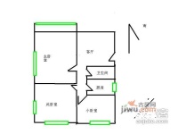 横一条小区3室1厅1卫78㎡户型图