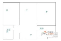 慧谷金色家园2室2厅1卫108㎡户型图