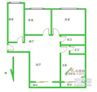 北京香颂3室2厅2卫248㎡户型图
