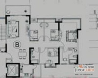 世纪康城4室2厅2卫135㎡户型图