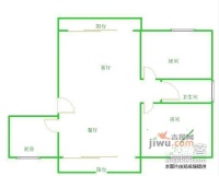 菊香苑2室2厅1卫86㎡户型图