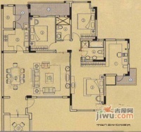 万科城二期6室2厅4卫450㎡户型图