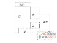 建安广场2室2厅2卫98㎡户型图