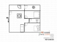 万江中兴商住楼2室2厅2卫100㎡户型图