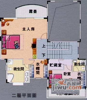 帝雍园3室2厅2卫136㎡户型图