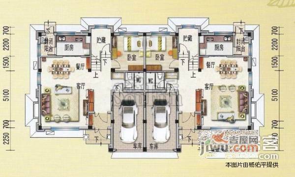 碧湖花园5室2厅3卫323㎡户型图