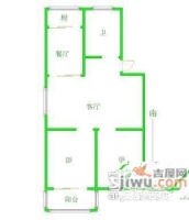 永和家园2室2厅2卫100㎡户型图