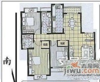 大华锦绣华城3室2厅2卫218㎡户型图