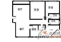 徐虹华庭哈佛印象3室2厅2卫145㎡户型图