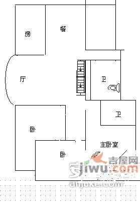 紫东新苑5室3厅3卫245㎡户型图