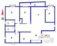 月季园4室2厅2卫185㎡户型图