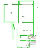 紫叶小区2室1厅1卫71㎡户型图