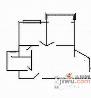 凯旋花苑2室2厅2卫110㎡户型图