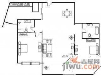 淡水湾花园2室2厅2卫120㎡户型图