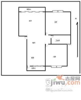 丰水宝邸东苑2室1厅1卫72㎡户型图