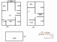 共富四村5室3厅3卫180㎡户型图