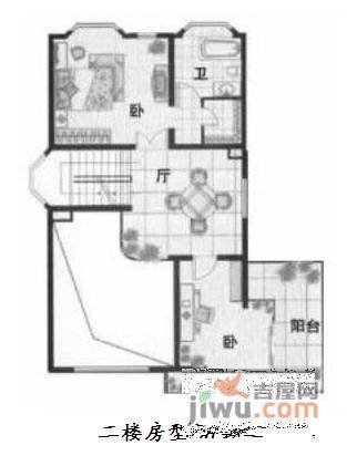 虹桥城市花园5室3厅5卫368㎡户型图