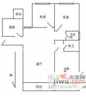 上海星港星港景苑一期3室2厅1卫136㎡户型图