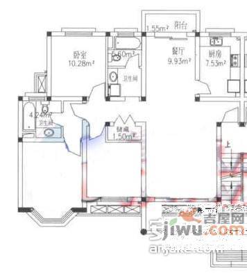 云润家园3室2厅2卫145㎡户型图