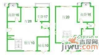 明丰世纪苑3室2厅2卫149㎡户型图