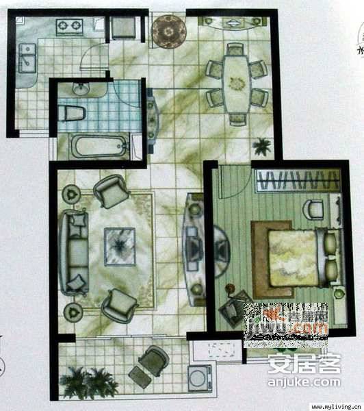 盛世家园4室3厅2卫150㎡户型图