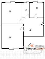 云和花园2室1厅1卫109㎡户型图