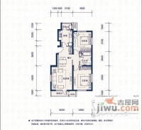 万科四季花城4室3厅2卫209㎡户型图