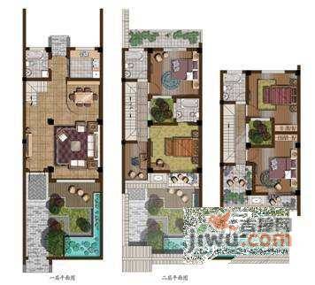 虹桥花苑6室3厅4卫232㎡户型图