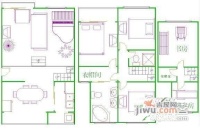 虹桥花苑5室3厅4卫228㎡户型图