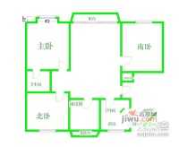 江桥万达广场3室2厅2卫301㎡户型图