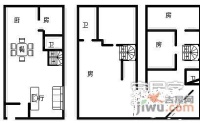 满庭芳花园4室2厅3卫171㎡户型图