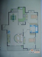 天鹅泉公寓4室2厅2卫127㎡户型图