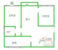 潍坊七村3室1厅1卫70㎡户型图