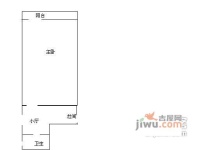 潍坊七村1室0厅1卫户型图