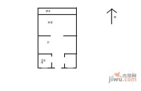 海棠苑1室1厅1卫户型图