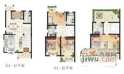 颐亭花园4室2厅3卫218㎡户型图