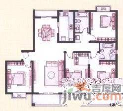 三泉家园4室2厅2卫183㎡户型图