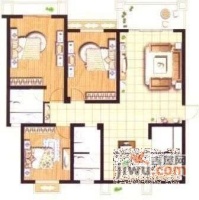 沁春园一村3室1厅1卫98㎡户型图