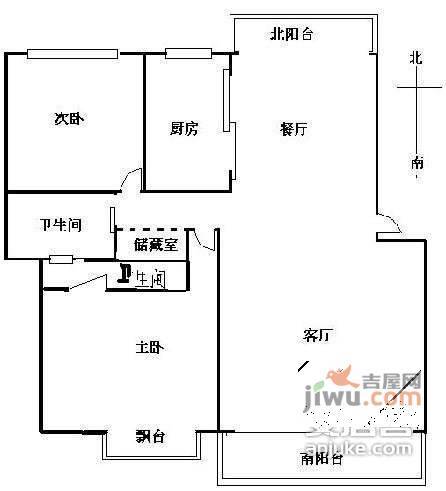 春申府邸4室2厅3卫户型图