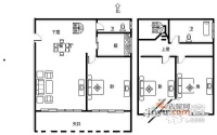 明日星城3室2厅2卫140㎡户型图